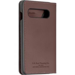 Чeхол-книжка Platinum Leather Wallet для Samsung Galaxy S10 SM-G973 Brown (PT-MGS10LWFBR) - Картинка 2