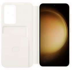 �����-������ Samsung Smart Clear View Cover ��� Samsung Galaxy S23 SM-S911 Cream (EF-ZS911CUEGRU) - �������� 3