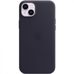 Чохол-накладка Apple Leather Case with MagSafe для Apple iPhone 14 Plus Ink (MPPC3) - Картинка 2