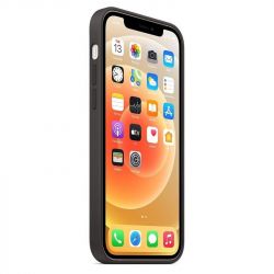 �����-�������� Apple Silicone Case with MagSafe ��� Apple iPhone 12 Pro Max Black (MHLG3) - �������� 4