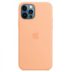 �����-�������� Apple Silicone Case with MagSafe ��� Apple iPhone 12 Pro Max Cantaloupe (MK073)