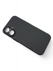 Чeхол-накладка BeCover Carbonite Case MagSafe для Apple iPhone 16 Black (712067) - Картинка 4