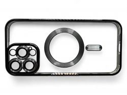 Чeхол-накладка BeCover TPU Chrome Case MagSafe для Apple iPhone 16 Pro Max Black (712085) - Картинка 4
