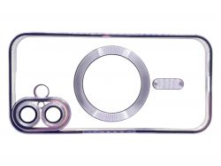 Чeхол-накладка BeCover TPU Chrome Case MagSafe для Apple iPhone 16 Purple (712074) - Картинка 4