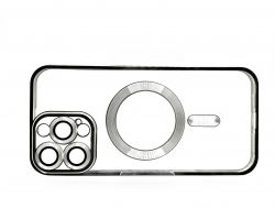 Чeхол-накладка BeCover TPU Chrome Case MagSafe для Apple iPhone 16 Pro Max Silver (712088) - Картинка 4