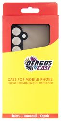 Чохол-накладка Dengos Matt для Samsung Galaxy S24 FE SM-S721 Black (DG-KM-117) + захисне скло - Картинка 4