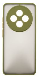 Чохол-накладка Dengos для Oppo Reno 12 F/FS Olive (DG-KM-110) + захисне скло - Картинка 2