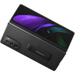�����-�������� Samsung Aramid Cover ��� Samsung Galaxy Fold 2 SM-F916 Black (EF-XF916SBEGRU) - �������� 4