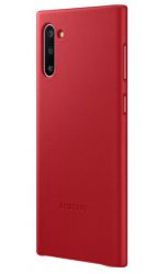 Чeхол-накладка Samsung Leather Cover для Samsung Galaxy Note 10 SM-N970 Red (EF-VN970LREGRU) - Картинка 2