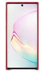Чeхол-накладка Samsung Leather Cover для Samsung Galaxy Note 10 SM-N970 Red (EF-VN970LREGRU) - Картинка 3