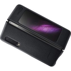 �e���-�������� Samsung Leather Cover ��� Samsung Galaxy Fold SM-F900 / F907 Black (EF-VF900LBEGRU) - �������� 4