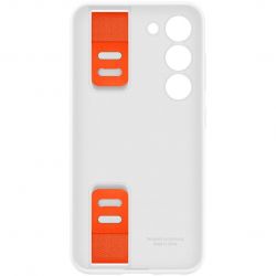 �e���-�������� Samsung Silicone Grip Case ��� Samsung Galaxy S23 SM-S911 White (EF-GS911TWEGRU) - �������� 3