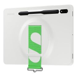 Чохол-накладка Samsung Strap Cover для Samsung Galaxy Tab S7 SM-T870/SM-T875/Tab S8 SM-X700/SM-X706 White (EF-GX700CWEGRU) - Картинка 2