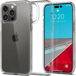�e���-�������� Spigen Hybrid ��� Apple iPhone 14 Pro Crystal Clear (ACS04666) - �������� 2