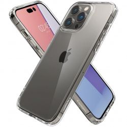 �e���-�������� Spigen Hybrid ��� Apple iPhone 14 Pro Crystal Clear (ACS04666) - �������� 4