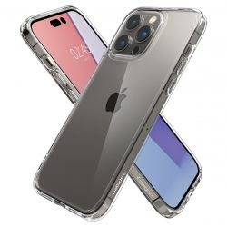 �e���-�������� Spigen Hybrid ��� Apple iPhone 14 Pro Max Crystal Clear (ACS04639) - �������� 4