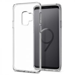 �����-�������� Spigen Liquid Crystal ��� Samsung Galaxy S9 SM-G960 Crystal Clear (592CS22826) - �������� 9