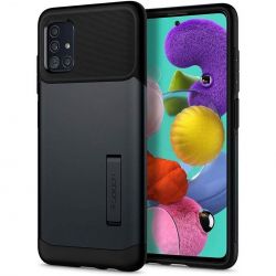 �����-�������� Spigen Slim Armor ��� Samsung Galaxy A51 SM-A515 Metal Slate (ACS00820) - �������� 2