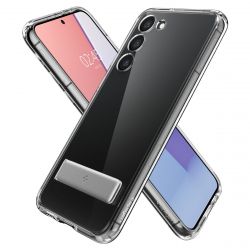 Чeхол-накладка Spigen Ultra Hybrid S для Samsung Galaxy S23 SM-S911 Crystal Clear (ACS05717) - Картинка 6