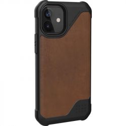 Чохол-накладка Urban Armor Gear Metropolis Lite для Apple iPhone 12 Mini Leather Brown (11234O118380) - Картинка 2