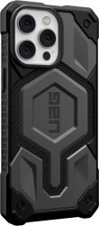 Чeхол-накладка Urban Armor Gear Monarch Pro with MagSafe для Apple iPhone 14 Pro Max Kevlar Silver (114031113933) - Картинка 2