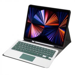 Чохол з бездротовою клавіатурою (TouchPad) BeCover для Apple iPad Pro 12.9 (2020/2021/2022) Dark Green (712383) - Картинка 2