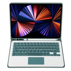 Чохол з бездротовою клавіатурою (TouchPad) BeCover для Apple iPad Air 13 (2024/2025) Dark Green (712603) - Картинка 3