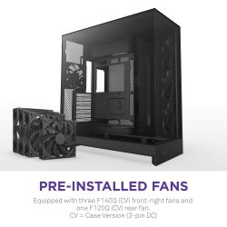 ������ NZXT H9 Flow Black ��� �� (CM-H92FB-01) - �������� 2