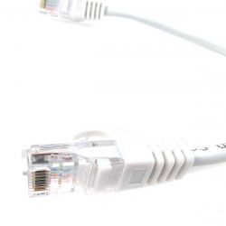 -  EServer UTP, RJ45, Cat.5e, 0,25m,  (CORD-0.25M-WHITE) -  4