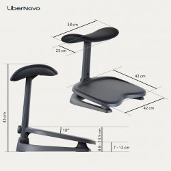 ��������� ��� ��� LiberNovo StepSync Footrest Midnight Black (CP-GW-0000002-00-01) - �������� 8