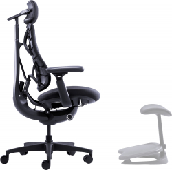 Крісло офісне LiberNovo Omni Midnight Black 48 см (CP-GW-0000015-00-01) - Картинка 7