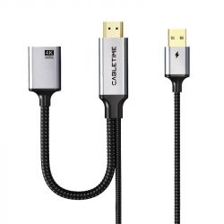  Cabletime HDMI - DisplayPort (M/F), 0.2  (CP51B)