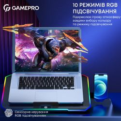 Підставка для ноутбука Підставка для охолодження ноутбука GamePro (CP660) - Картинка 7