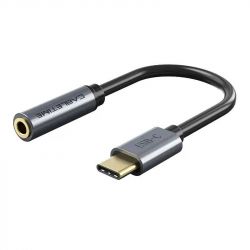  Cabletime USB Type-C - Audio 3.5  (M/F), 0.15 , Black (CPA6G)