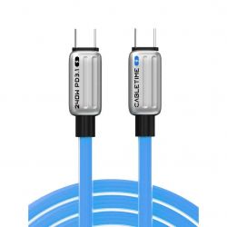  Cabletime USB Type-C - USB Type-C (M/M) PD 240W, 1 , Blue (CU05H)