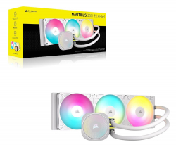 Система водяного охолодження Corsair Nautilus 360 RS ARGB White (CW-9060095-WW) - Картинка 10