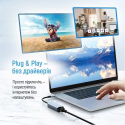 Сетевой адаптер ColorWay USB-A/USB-С 3.0 - RJ45 (CW-AD-CRG) - Картинка 5