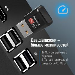 Беспроводной адаптер ColorWay Wi-Fi (CW-AD-W2) - Картинка 3