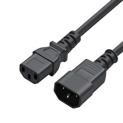   ColorWay C13-C14, 1 , Black (CW-CBP087-BK)