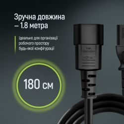   ColorWay C13-C14, 1 , Black (CW-CBP087-BK) -  2