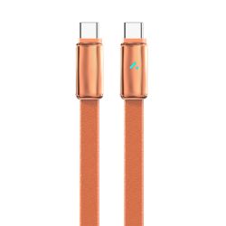 ������ ColorWay USB Type-C - USB Type-C (M/M), ultra-thin, 5�, 1 �, Orange (CW-CBPDCC100-OR)