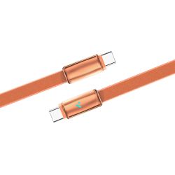 ������ ColorWay USB Type-C - USB Type-C (M/M), ultra-thin, 5�, 1 �, Orange (CW-CBPDCC100-OR) - �������� 3