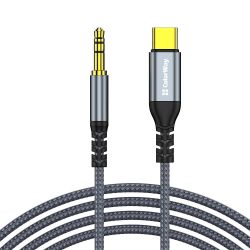   USB-C to 3.5mm M 1.2m gray ColorWay (CW-CBPDJ071-G)