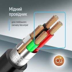 ������ ColorWay USB - USB Type-B V 2.0 (M/M), 3 �, Black (CW-CBUB073-BK) - �������� 3