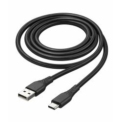 ������ ColorWay USB - USB Type-C (M/M), textured PVC, 3�, 1 �, Black (CW-CBUC094-BK) - �������� 3