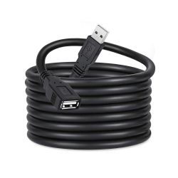 Кабель ColorWay USB - USB V 2.0 (M/F), 1.8 м, Black (CW-CBUF076-BK) - Картинка 11