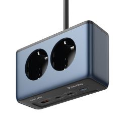 Գ���� �������� ColorWay CW-CHE25PDB 45W 2 �������, 1xUSB-A 2xUSB-C, 2 �, ����� - �������� 13