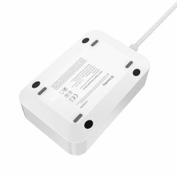 Фильтр сетевой ColorWay, 3 розетки, 2 м, Black, 3xUSB (12 Вт, QC3.0), 3xType-C (20 Вт, PD3.0), провод из меди (до 2500 Вт), 16A (CW-CHE36PDB) - Картинка 4