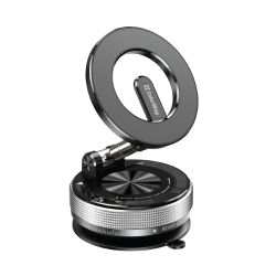 Автотримач для телефону ColorWay Magnetic Car, Black, на вакуумній присосці, магнітне кільце MagSafe, поворот тримача на 360° (CW-CHM21-BK) - Картинка 11