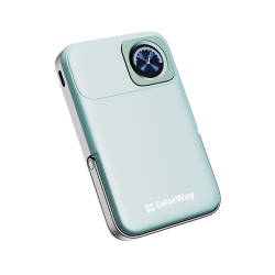 ������������� ��������� ������� ColorWay 15W MagSafe & Watch Wireless 10000mAh Aquamarine (CW-PB100LPA2MT-WPDD) - �������� 3